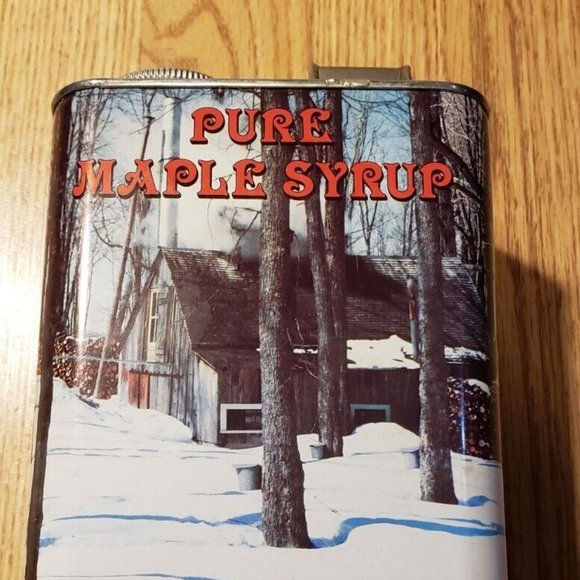1984 Benjamin Maple Syrup Container Collectible Empty - Picture 1 of 12